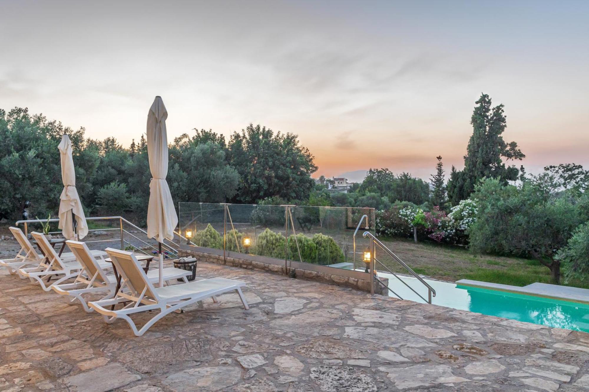 Elarchon Villa Private Pool Episkopi  Luaran gambar