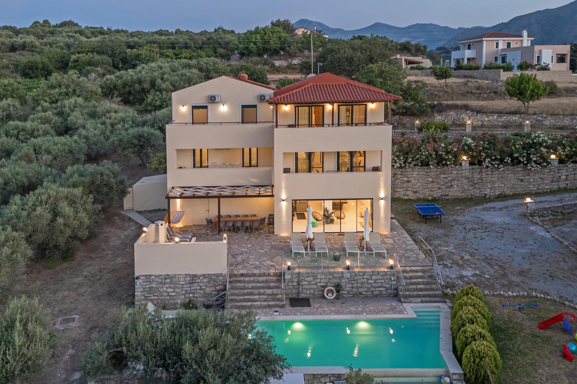 Elarchon Villa Private Pool Episkopi  Luaran gambar