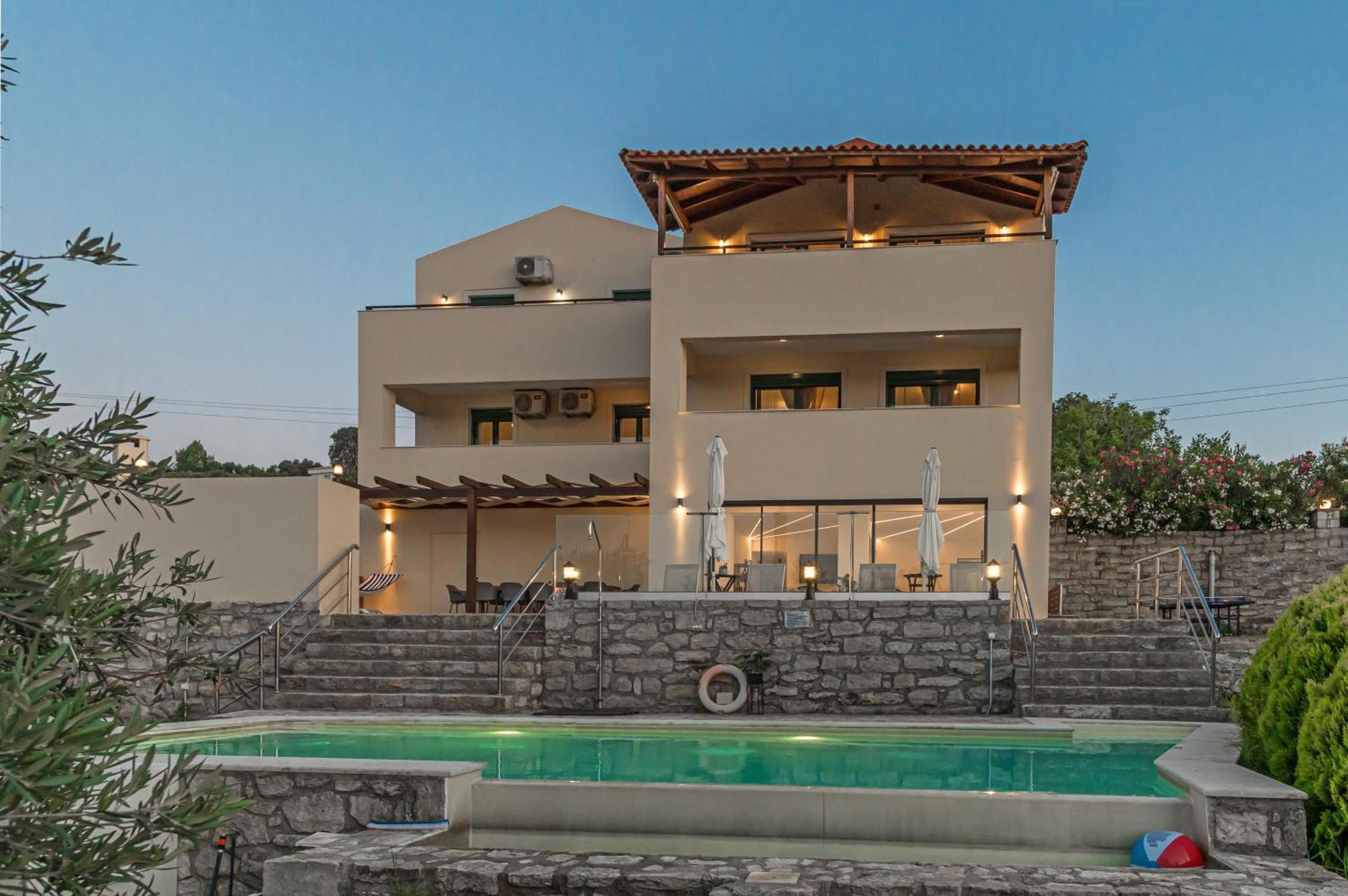 Elarchon Villa Private Pool Episkopi  Luaran gambar