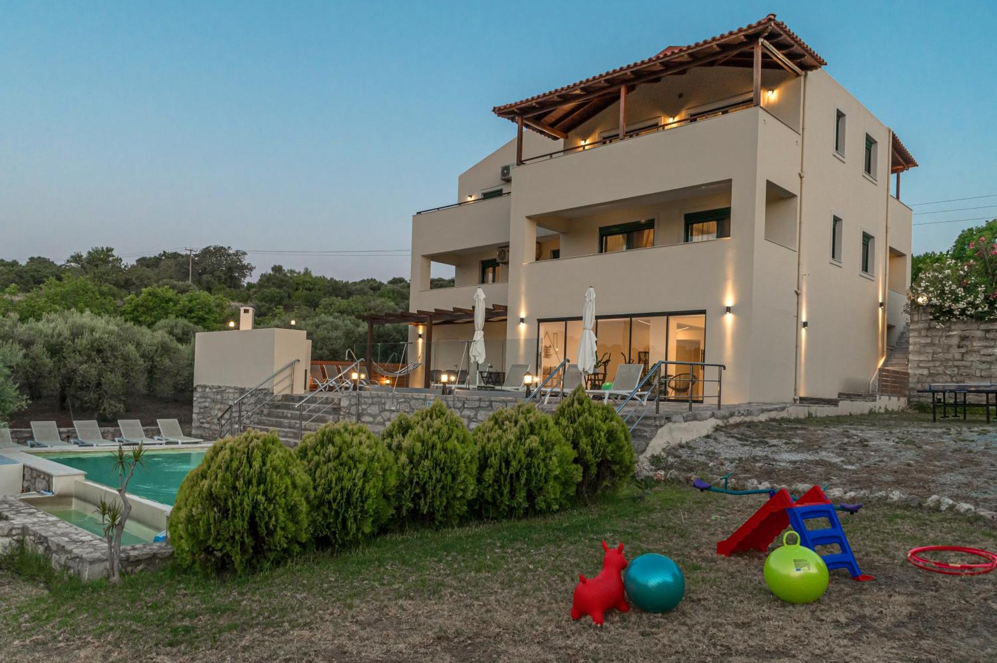 Elarchon Villa Private Pool Episkopi  Luaran gambar