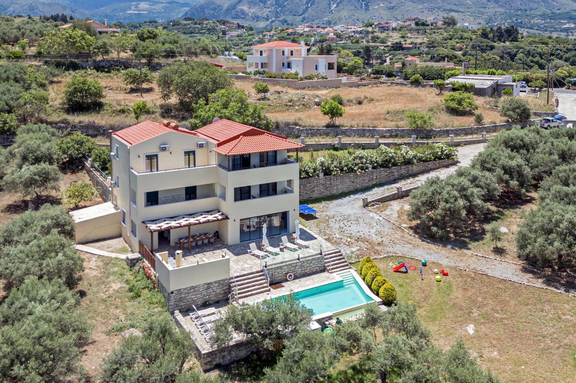 Elarchon Villa Private Pool Episkopi  Luaran gambar